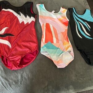 3 piece leotard youth size 11